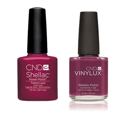 CND - Shellac & Vinylux Combo - Tinted Love - Gel & Lacquer Polish - Nail Polish at Beyond Polish