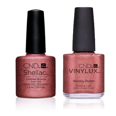 CND - Shellac & Vinylux Combo - Untitled Bronze - Gel & Lacquer Polish - Nail Polish at Beyond Polish