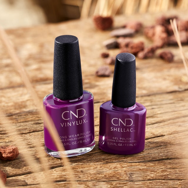 CND - Shellac & Vinylux Combo - Verbena Velvet - Gel & Lacquer Polish - Nail Polish at Beyond Polish