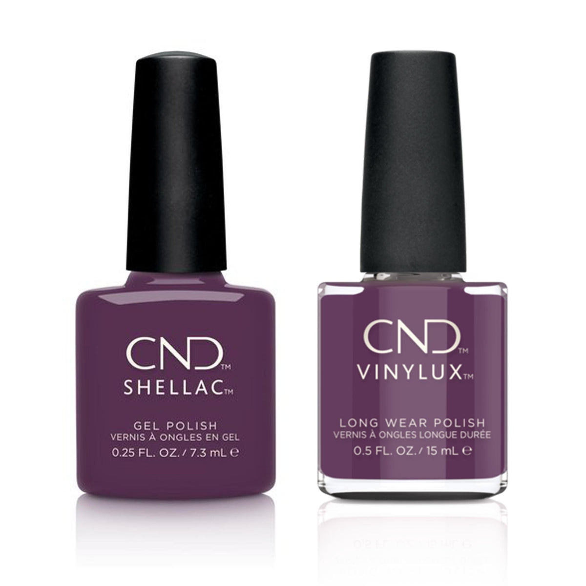 CND - Shellac & Vinylux Combo - Verbena Velvet - Gel & Lacquer Polish - Nail Polish at Beyond Polish