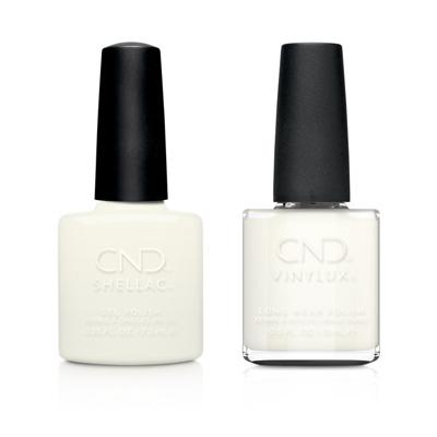CND - Shellac & Vinylux Combo - White Wedding - Gel & Lacquer Polish - Nail Polish at Beyond Polish