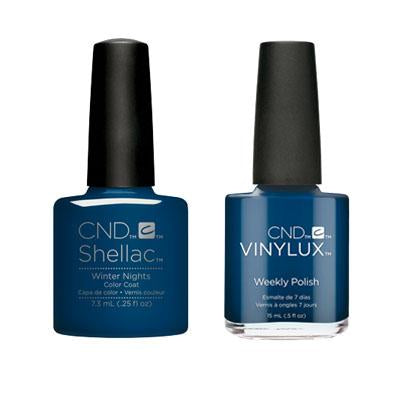 CND - Shellac & Vinylux Combo - Winter Nights - Gel & Lacquer Polish - Nail Polish at Beyond Polish
