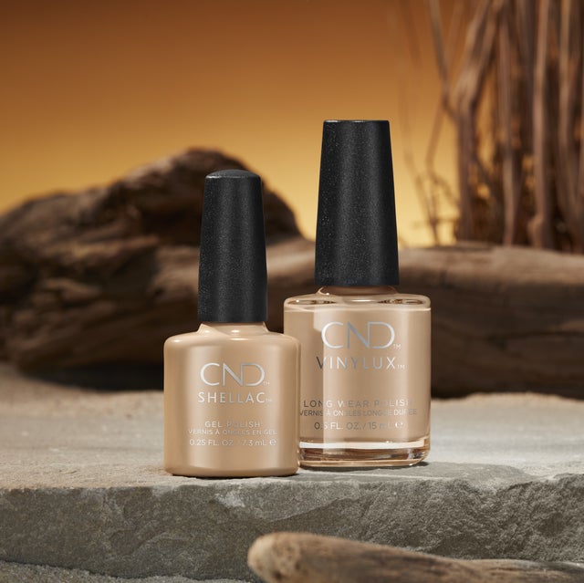 CND - Shellac & Vinylux Combo - Wrapped In Linen - Gel & Lacquer Polish - Nail Polish at Beyond Polish