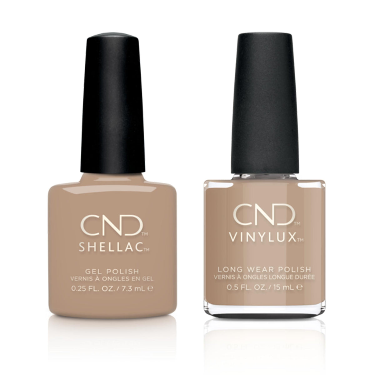 CND - Shellac & Vinylux Combo - Wrapped In Linen - Gel & Lacquer Polish - Nail Polish at Beyond Polish