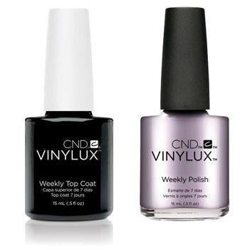 CND - Vinylux Topcoat & Alpine Plum 0.5 oz - #261 - Nail Lacquer - Nail Polish at Beyond Polish