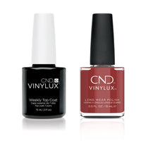 CND - Vinylux Topcoat & Books & Beaujolais 0.5 oz - #383 - Gel & Lacquer Polish - Nail Polish at Beyond Polish