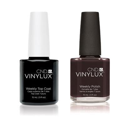 CND - Vinylux Topcoat & Dark Dahlia 0.5 oz - #159 - Nail Lacquer - Nail Polish at Beyond Polish