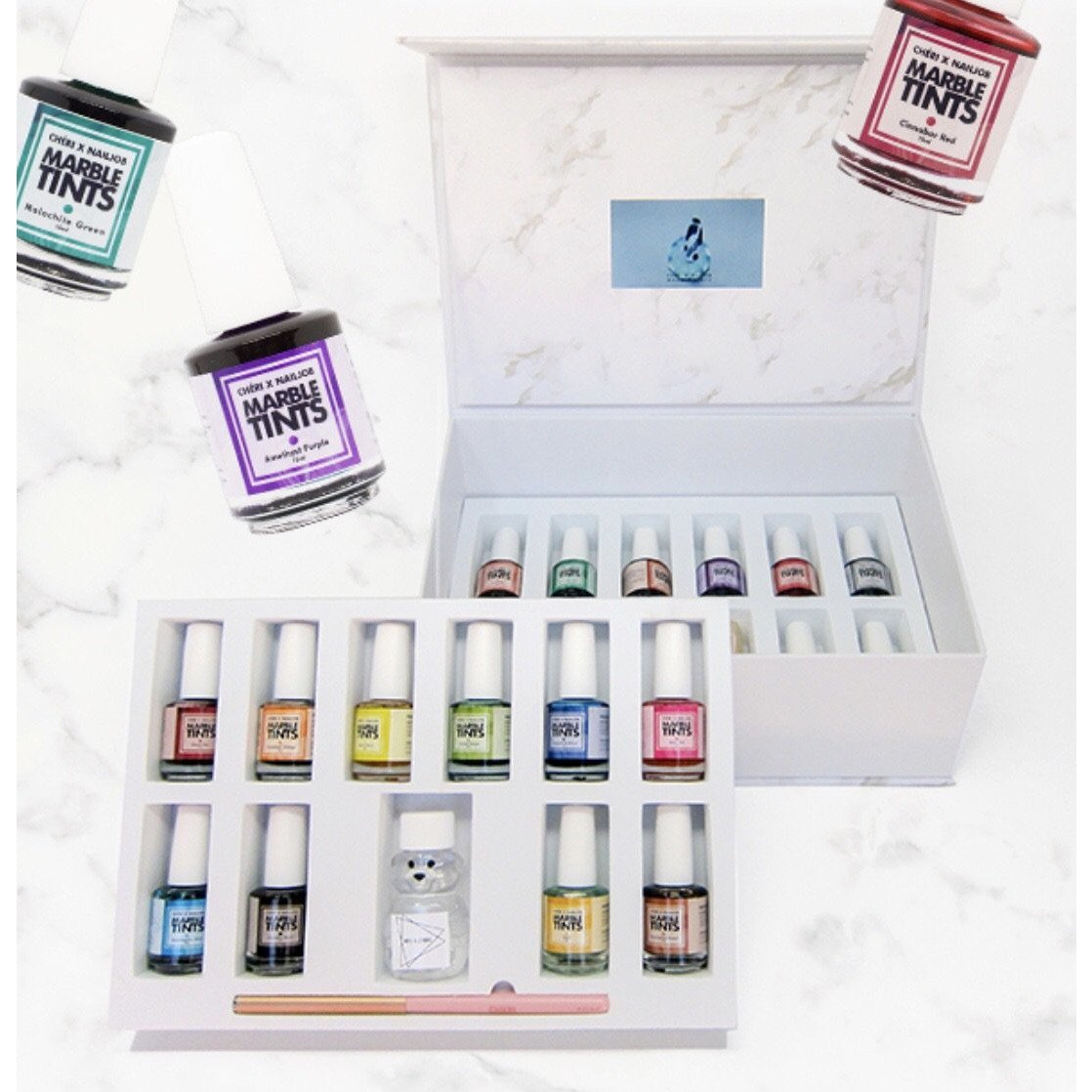Cheri Marble Tint - Kit - #MT-KIT02 - Nail Art - Nail Polish at Beyond Polish