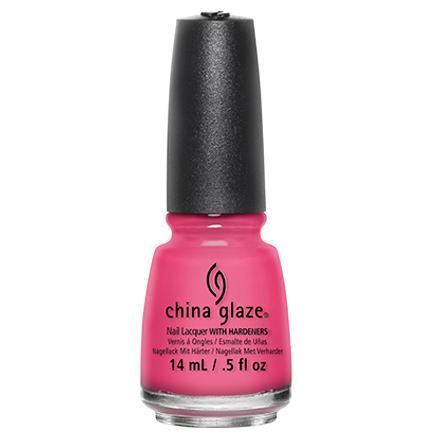 China Glaze - Shocking Pink 0.5 oz - #70293 - Nail Lacquer - Nail Polish at Beyond Polish