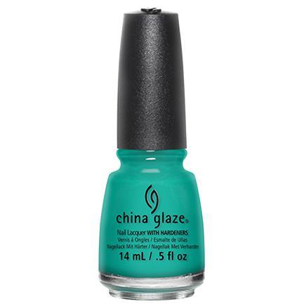 China Glaze - Turned Up Turquoise 0.5 oz - #70345 - Nail Lacquer - Nail Polish at Beyond Polish