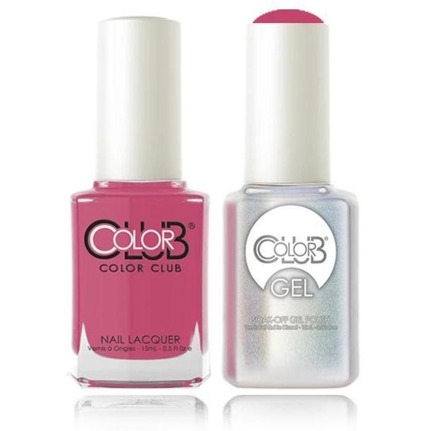 Color Club - Lacquer & Gel Duo - All Over Pink - #47 - Gel & Lacquer Polish - Nail Polish at Beyond Polish