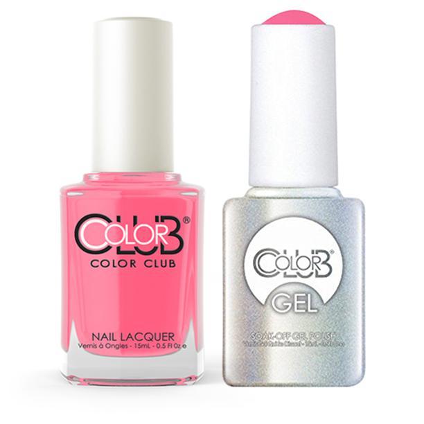 Color Club - Lacquer & Gel Duo - Flamingo - #975 - Gel & Lacquer Polish - Nail Polish at Beyond Polish