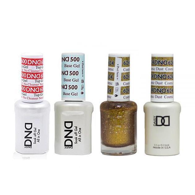 DND - #500#600 Base, Top, Gel & Lacquer Combo - Cosmic Dust - #624 - Gel & Lacquer Polish - Nail Polish at Beyond Polish