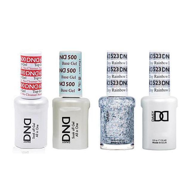 DND - #500#600 Base, Top, Gel & Lacquer Combo - Rainbow Day - #523 - Gel & Lacquer Polish - Nail Polish at Beyond Polish