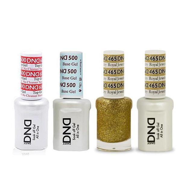 DND - #500#600 Base, Top, Gel & Lacquer Combo - Royal Jewelry - #465 - Gel & Lacquer Polish - Nail Polish at Beyond Polish