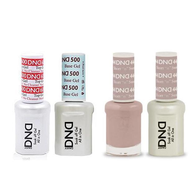 DND - #500#600 Base, Top, Gel & Lacquer Combo - Short n Sweet - #444 - Gel & Lacquer Polish - Nail Polish at Beyond Polish