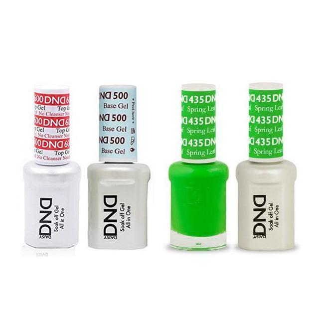 DND - #500#600 Base, Top, Gel & Lacquer Combo - Spring Leaf - #435 - Gel & Lacquer Polish - Nail Polish at Beyond Polish