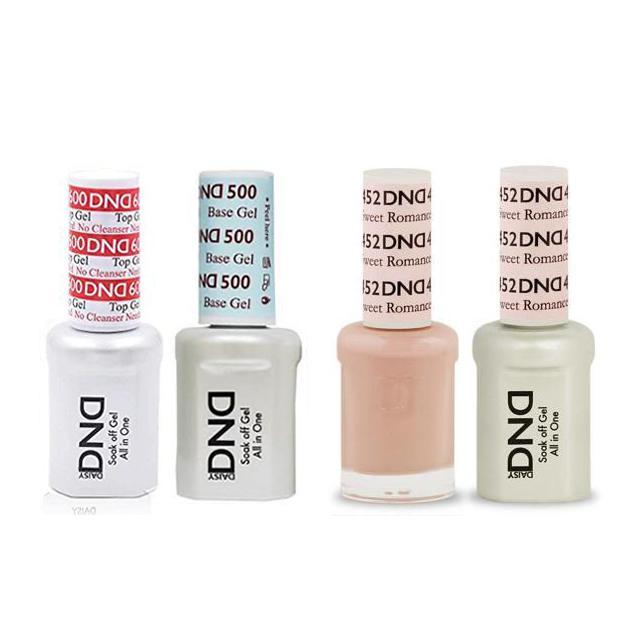 DND - #500#600 Base, Top, Gel & Lacquer Combo - Sweet Romance - #452 - Gel & Lacquer Polish - Nail Polish at Beyond Polish