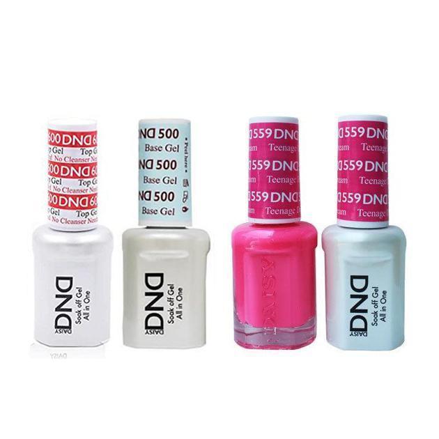 DND - #500#600 Base, Top, Gel & Lacquer Combo - Teenage Dream - #559 - Gel & Lacquer Polish - Nail Polish at Beyond Polish
