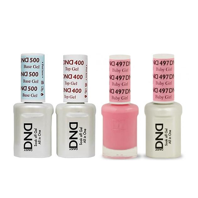 DND - Base, Top, Gel & Lacquer Combo - Baby Girl - #497 - Gel & Lacquer Polish - Nail Polish at Beyond Polish