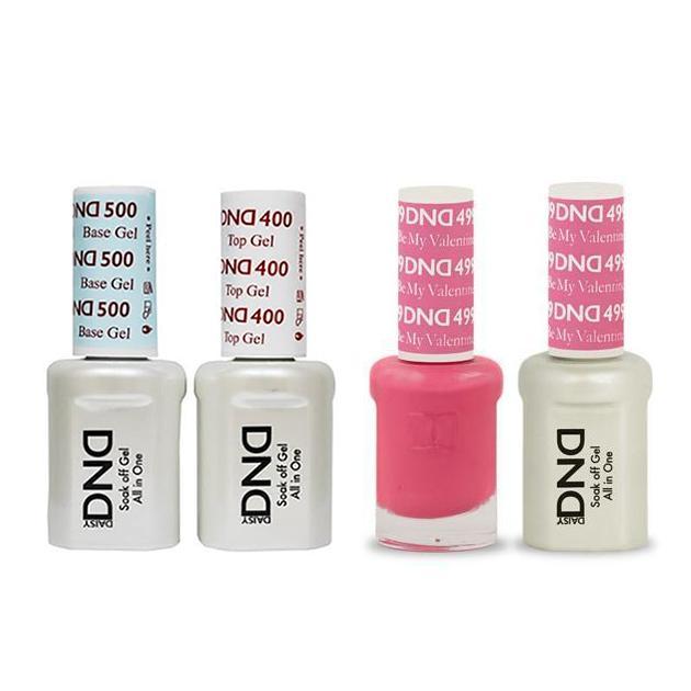 DND - Base, Top, Gel & Lacquer Combo - Be My Valentine - #499 - Gel & Lacquer Polish - Nail Polish at Beyond Polish