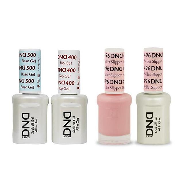 DND - Base, Top, Gel & Lacquer Combo - Bellet Slipper - #496 - Gel & Lacquer Polish - Nail Polish at Beyond Polish