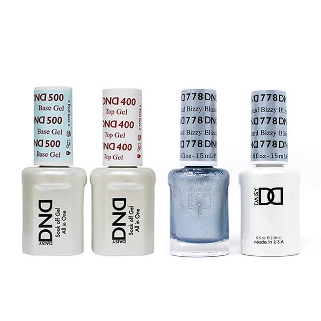 DND - Base, Top, Gel & Lacquer Combo - Blizzy Blizzard - #778 - Gel & Lacquer Polish - Nail Polish at Beyond Polish