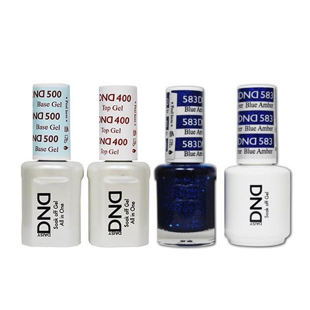 DND - Base, Top, Gel & Lacquer Combo - Blue Amber - #583 - Gel & Lacquer Polish - Nail Polish at Beyond Polish