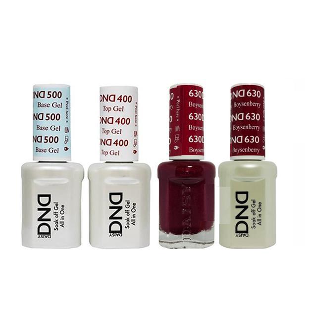 DND - Base, Top, Gel & Lacquer Combo - Boysenberry - #630 - Gel & Lacquer Polish - Nail Polish at Beyond Polish
