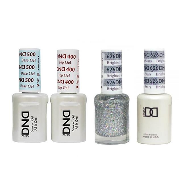 DND - Base, Top, Gel & Lacquer Combo - Brighten Stars - #626 - Gel & Lacquer Polish - Nail Polish at Beyond Polish