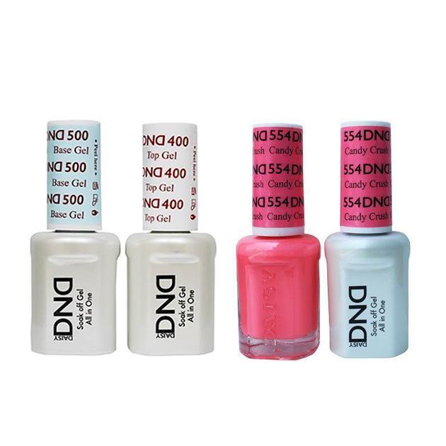 DND - Base, Top, Gel & Lacquer Combo - Candy Crush - #554 - Gel & Lacquer Polish - Nail Polish at Beyond Polish