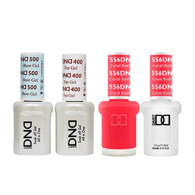 DND - Base, Top, Gel & Lacquer Combo - Coral Reef - #556 - Gel & Lacquer Polish - Nail Polish at Beyond Polish