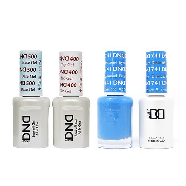 DND - Base, Top, Gel & Lacquer Combo - Diamond Eyes - #741 - Gel & Lacquer Polish - Nail Polish at Beyond Polish