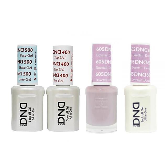 DND - Base, Top, Gel & Lacquer Combo - Dovetail - #605 - Gel & Lacquer Polish - Nail Polish at Beyond Polish