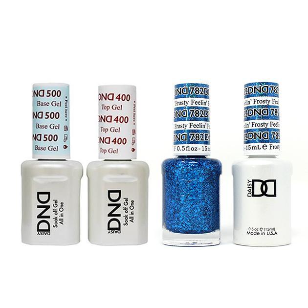DND - Base, Top, Gel & Lacquer Combo - Feelin' Frosty - #782 - Gel & Lacquer Polish - Nail Polish at Beyond Polish
