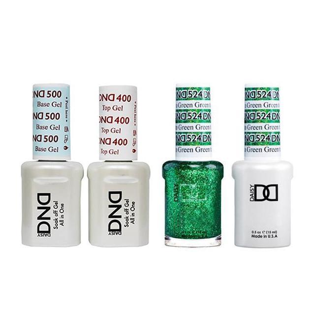 DND - Base, Top, Gel & Lacquer Combo - Green to Green - #524 - Gel & Lacquer Polish - Nail Polish at Beyond Polish
