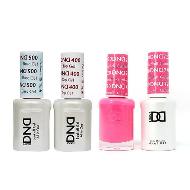 DND - Base, Top, Gel & Lacquer Combo - Gumball - #720 - Gel & Lacquer Polish - Nail Polish at Beyond Polish