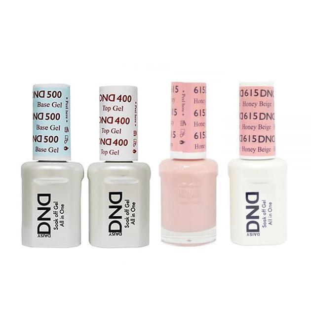 DND - Base, Top, Gel & Lacquer Combo - Honey Beige - #615 - Gel & Lacquer Polish - Nail Polish at Beyond Polish