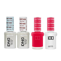 DND - Base, Top, Gel & Lacquer Combo - Hot Raspberry - #557 - Gel & Lacquer Polish - Nail Polish at Beyond Polish