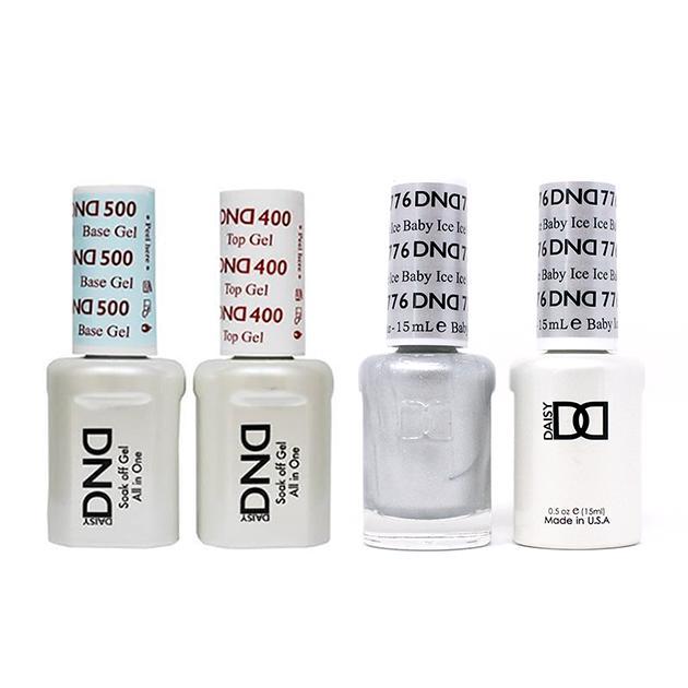 DND - Base, Top, Gel & Lacquer Combo - Ice Ice Baby - #776 - Gel & Lacquer Polish - Nail Polish at Beyond Polish