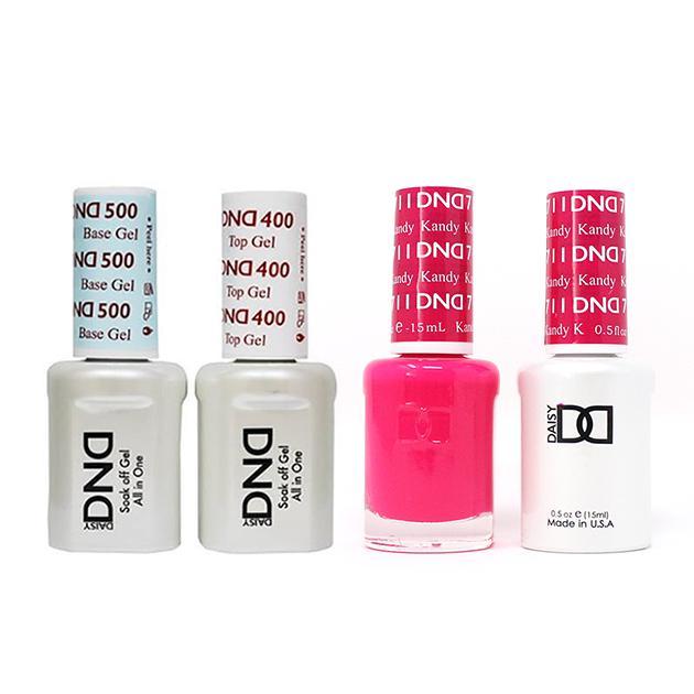 DND - Base, Top, Gel & Lacquer Combo - Kandy - #711 - Gel & Lacquer Polish - Nail Polish at Beyond Polish