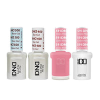 DND - Base, Top, Gel & Lacquer Combo - Linen Pink - #591 - Gel & Lacquer Polish - Nail Polish at Beyond Polish