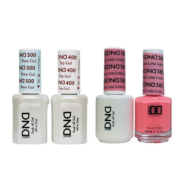 DND - Base, Top, Gel & Lacquer Combo - Lotus - #585 - Gel & Lacquer Polish - Nail Polish at Beyond Polish