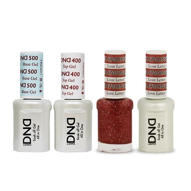 DND - Base, Top, Gel & Lacquer Combo - Love Letter - #470 - Gel & Lacquer Polish - Nail Polish at Beyond Polish