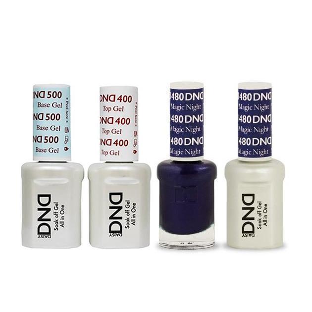 DND - Base, Top, Gel & Lacquer Combo - Magic Night - #480 - Gel & Lacquer Polish - Nail Polish at Beyond Polish