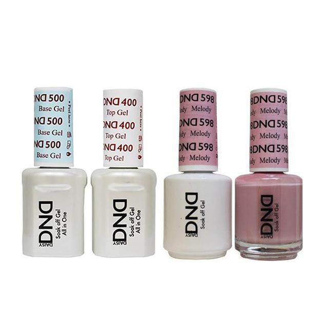 DND - Base, Top, Gel & Lacquer Combo - Melody - #598 - Gel & Lacquer Polish - Nail Polish at Beyond Polish
