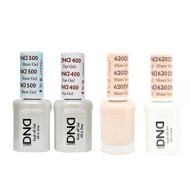 DND - Base, Top, Gel & Lacquer Combo - Miami Sand - #620 - Gel & Lacquer Polish - Nail Polish at Beyond Polish