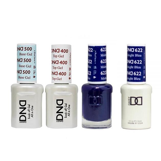 DND - Base, Top, Gel & Lacquer Combo - Midnight Blue - #622 - Gel & Lacquer Polish - Nail Polish at Beyond Polish