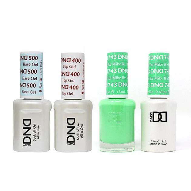 DND - Base, Top, Gel & Lacquer Combo - Mike Ike - #743 - Gel & Lacquer Polish - Nail Polish at Beyond Polish