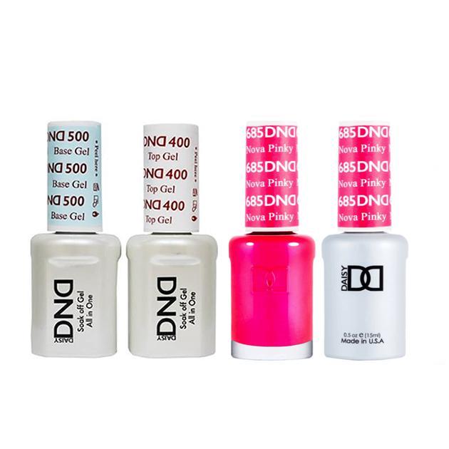 DND - Base, Top, Gel & Lacquer Combo - Nova Pinky - #685 - Gel & Lacquer Polish - Nail Polish at Beyond Polish